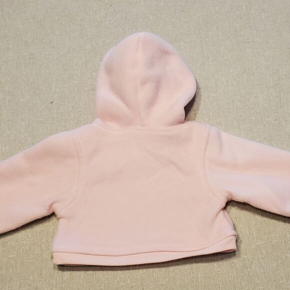 Middleton Reborn Doll Pink Fleece Hooded Jacket Doll Outfit - Picture 7 of 7